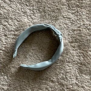 Blue Satin Headband